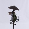Couple d'oiseaux sur pique