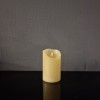 Bougie LED couleur crème