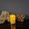 Bougie LED couleur crème