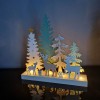 Décoration rennes dans la forêt