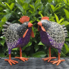 Coq décoratif en métal