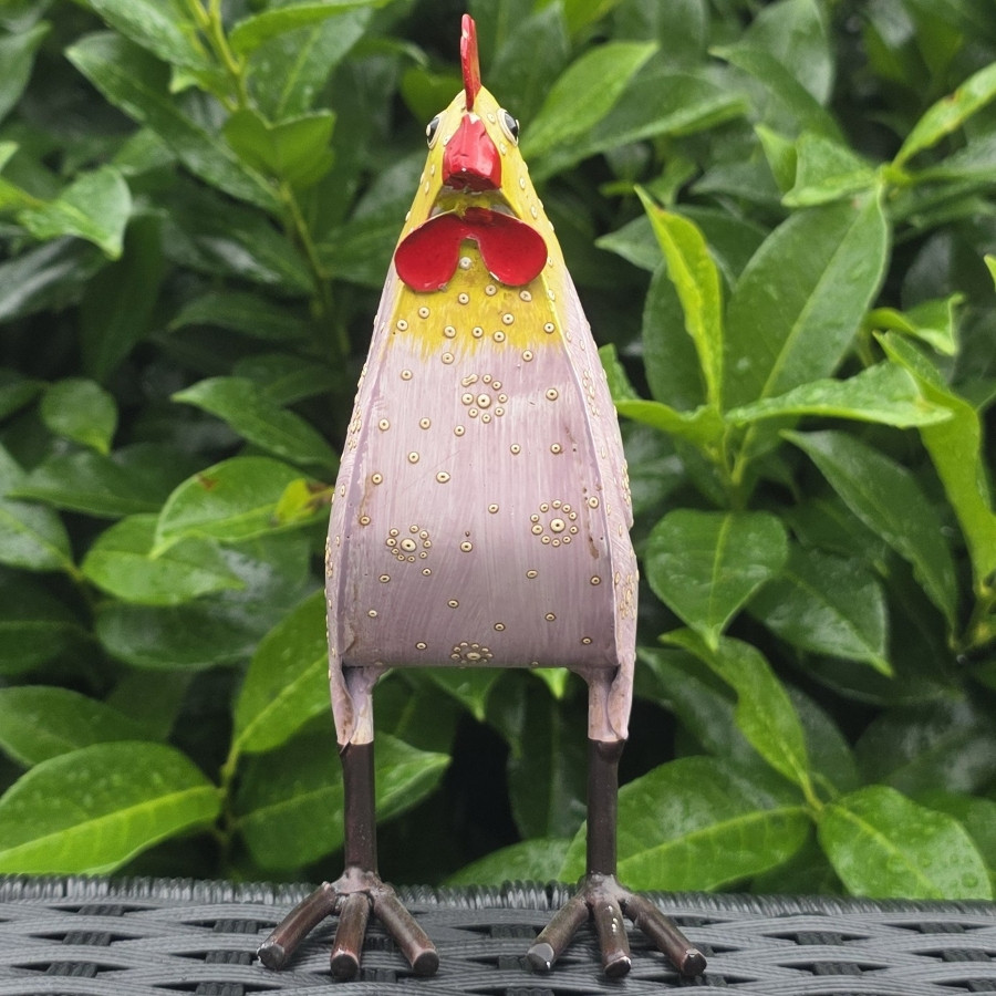 Poule de décoration intérieur-extérieur
