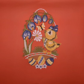 Poussin décor Pâques