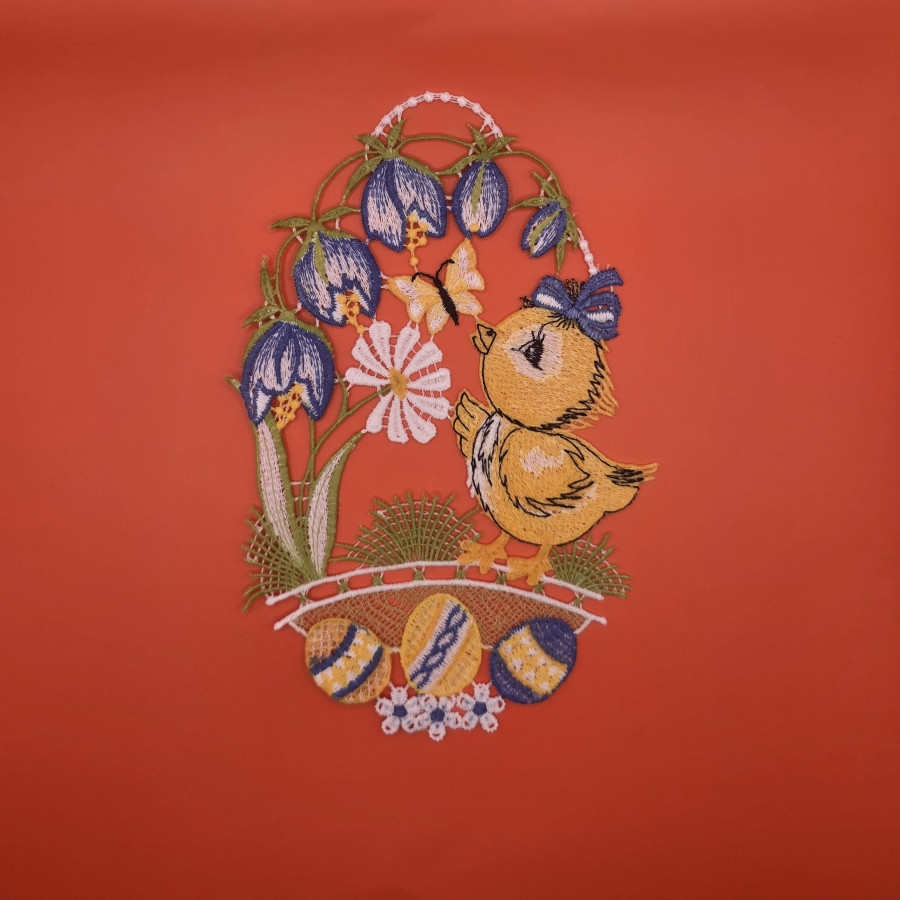 Poussin décor Pâques