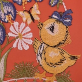 Poussin décor Pâques