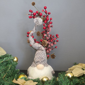 Gnome lumineux gris