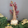 Gnome lumineux doré