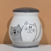 Sel et poivre motif chat