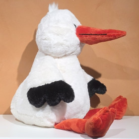 Peluche cigogne grand modèle