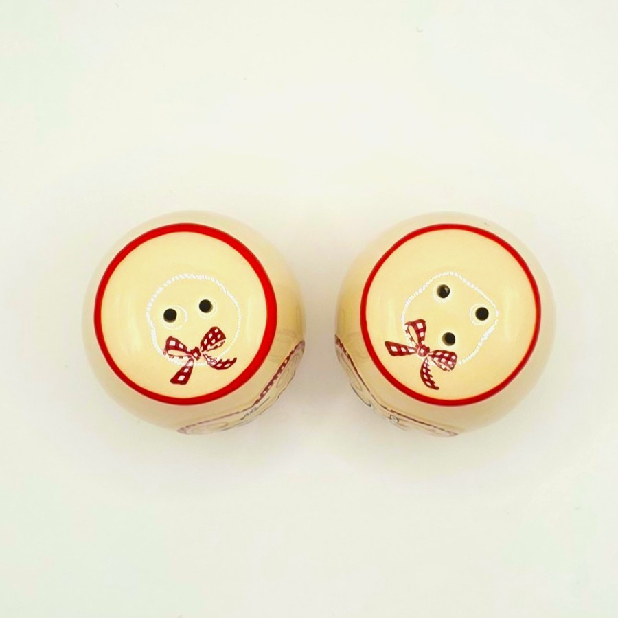 Sel et poivre couple cigognes crème