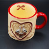 Tasse à café cigognes créme