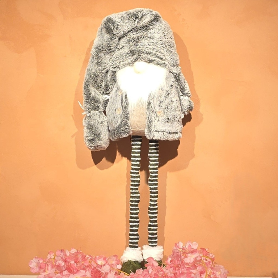 Gnome vert "Patrick" jambes téléscopiques