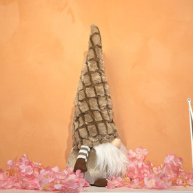 Gnome "Damien" marron