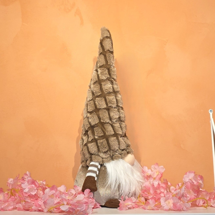 Gnome "Damien" marron